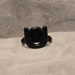 PopSocket Black Adhesive Wall Mount Holder U-Shaped Plastic Holder with 3M Tape